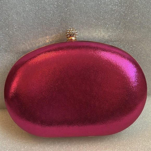 Wedding Diamond Floral Crystal Clutch - Picture 3 of 4